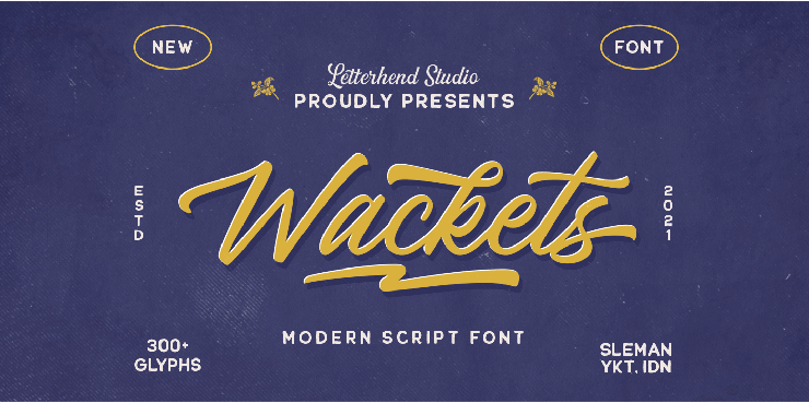 Wackets字体 1