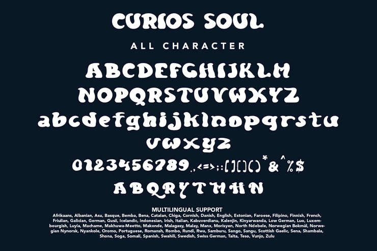 Curious Soul字体 5