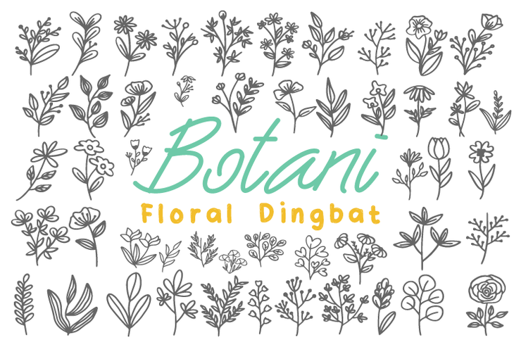 Botani字体 1