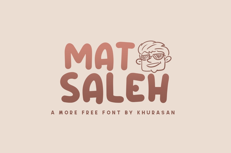 Mat Saleh字体 1