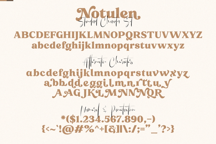 Notulen Serif Display字体 3