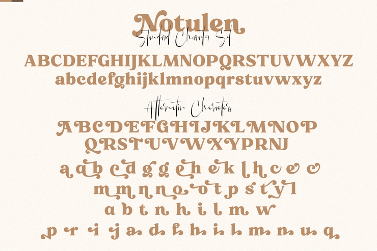 Notulen Serif Display字体 5