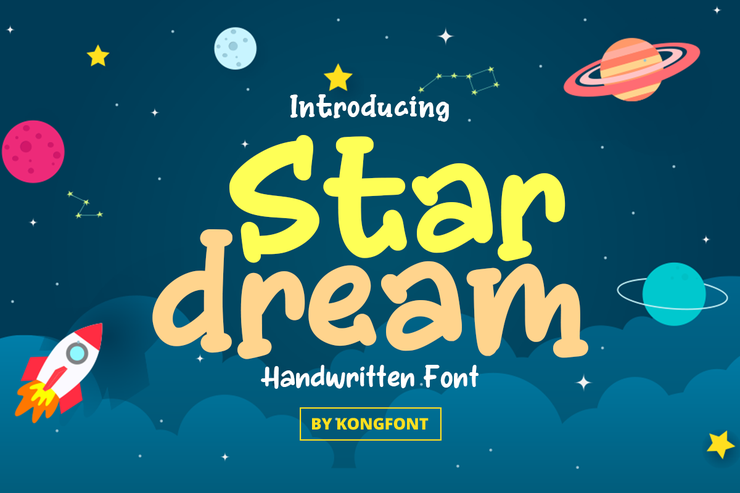 Star Dream字体 1