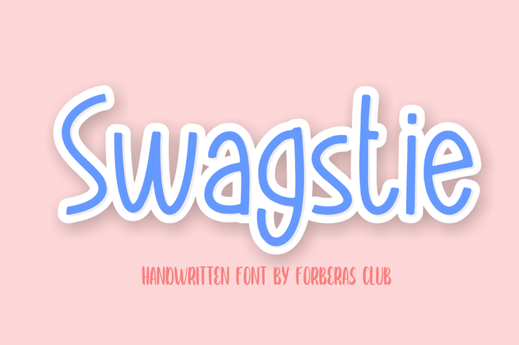 Swagstie字体 6