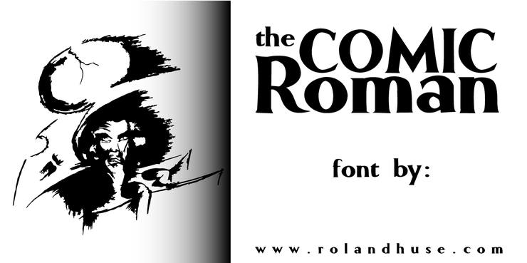 Comic Roman字体 1