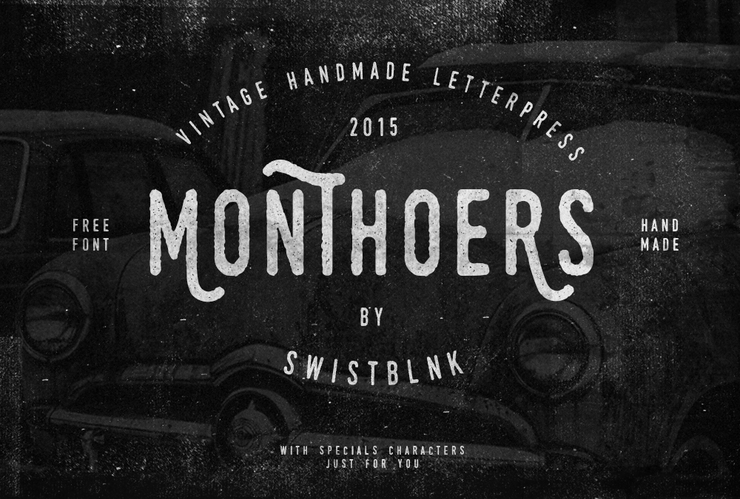 Swistblnk Monthoers字体 1