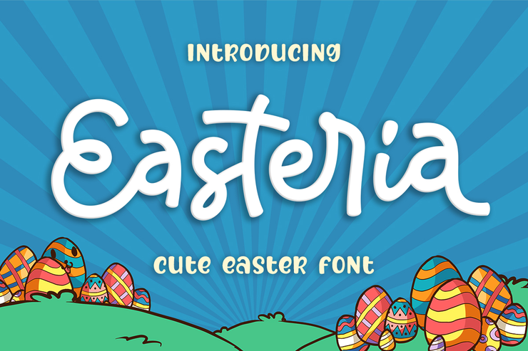 Easteria字体 6