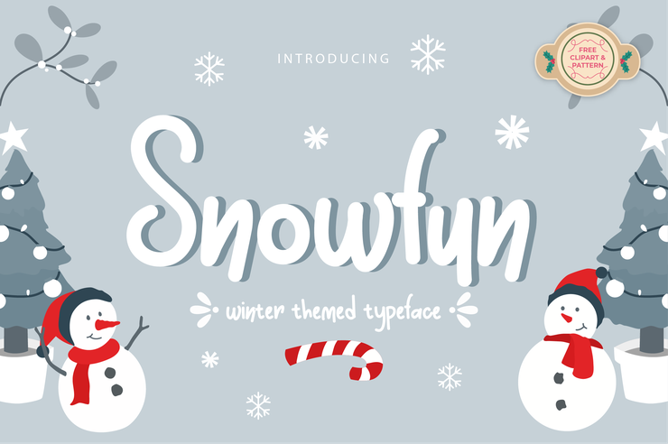 Snowfun字体 1