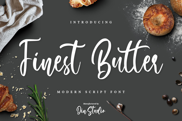 Finest Butter字体 1