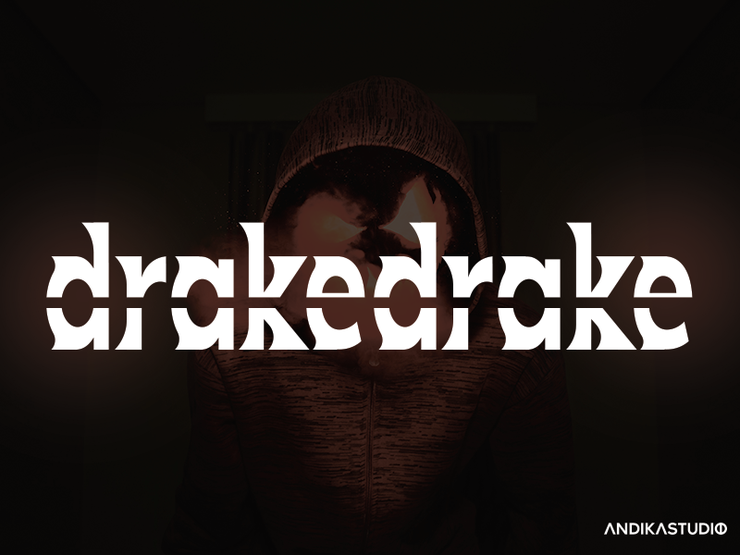 Drakedrake字体 1