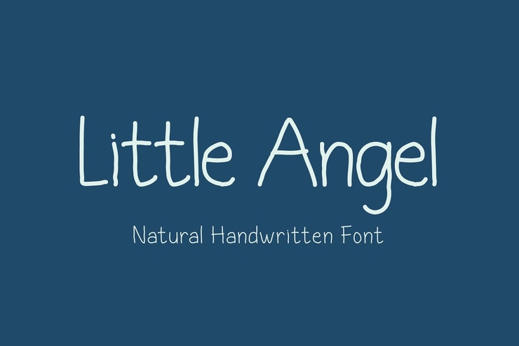 Little Angel字体 2