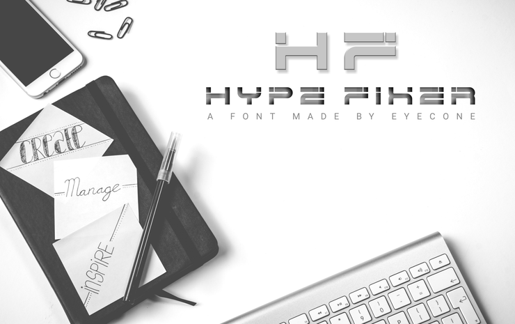 Hype Fixer字体 1