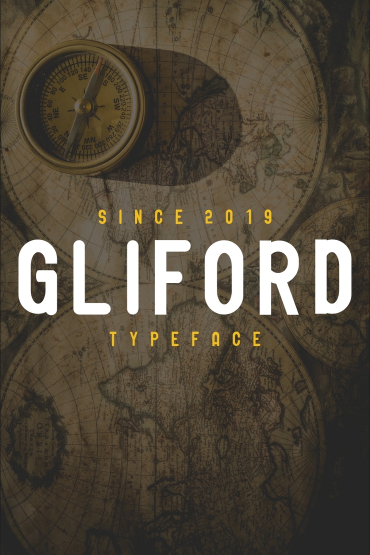GLIFORD字体 4