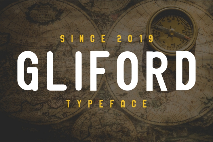 GLIFORD字体 7