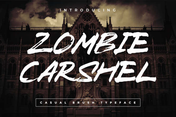 Zombie Carshel字体 1