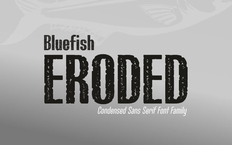 Bluefish字体 1