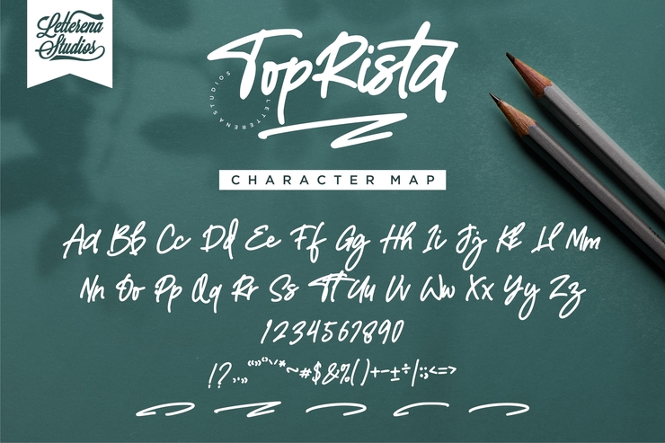 TopRista字体 5