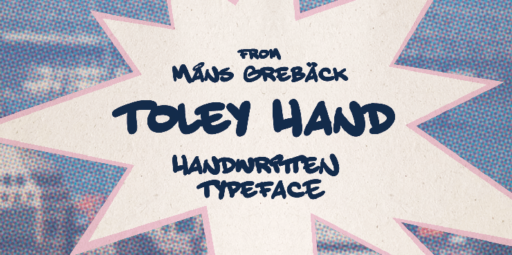 Toley Hand字体 1