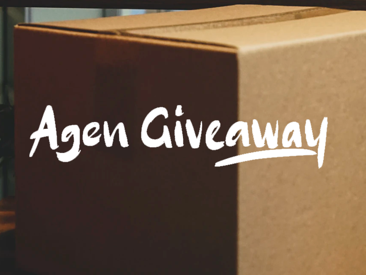a Agen Giveaway字体 1