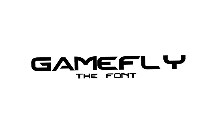 Gamefly字体 2