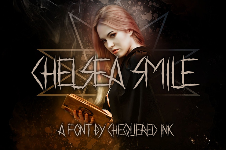 Chelsea Smile字体 1