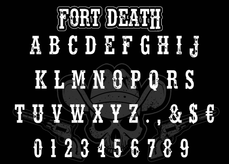 Fort Death字体 2