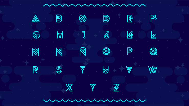Zilap Alien字体 1