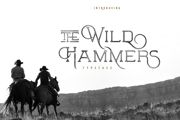 The Wild Hammers字体 1