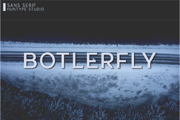 Botlerfly字体 1