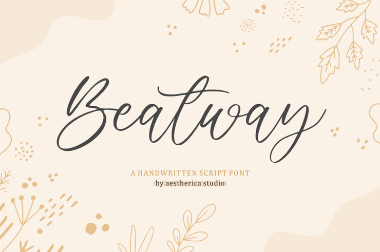 Beatway字体 1