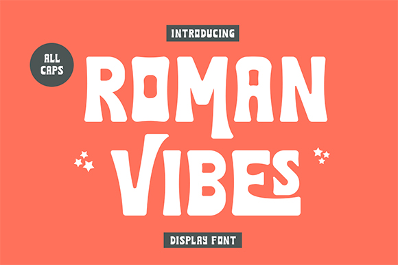 Roman Vibes字体 5