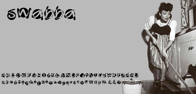 Swabba 字体 1