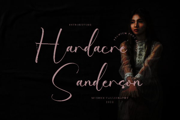 Hardacre Sanderson字体 2