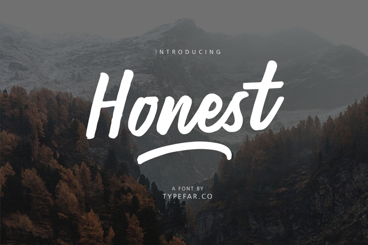 Honest 字体 4