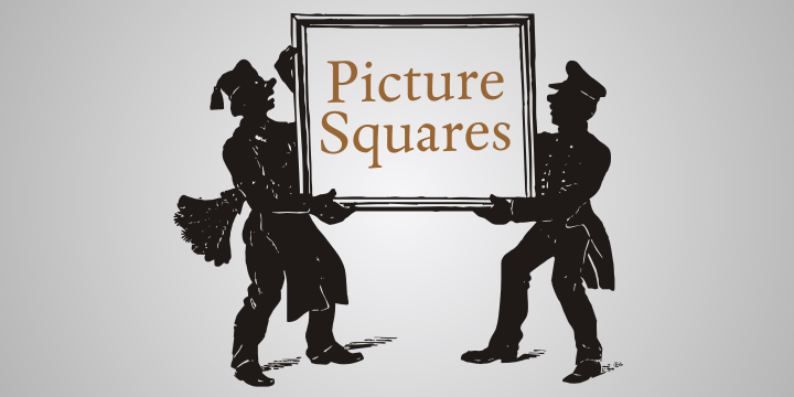 Picture Squares字体 1