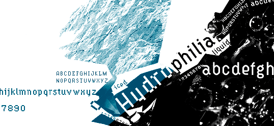 Hydrophilia字体 1