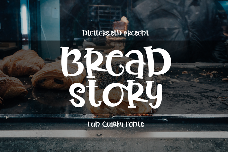 Bread Story字体 6