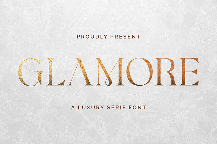 Glamore字体 1