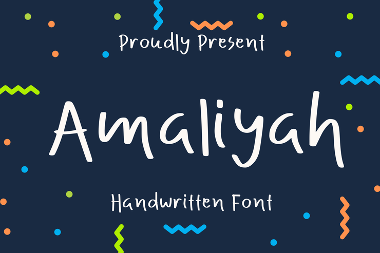 Amaliyah字体 2