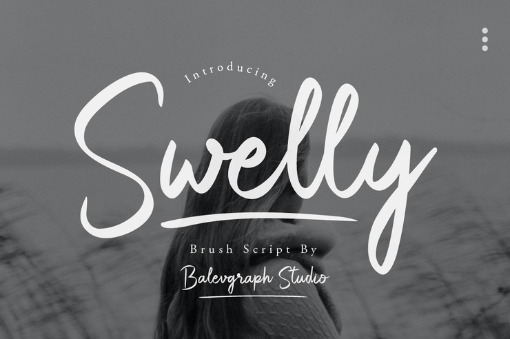 Swelly字体 5