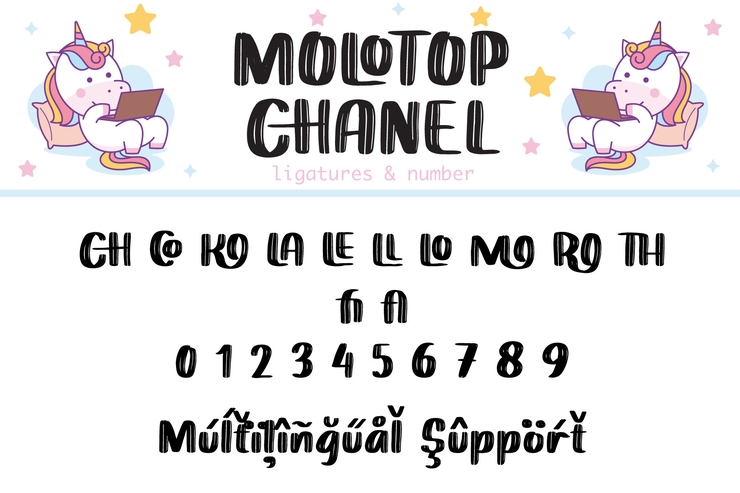 Molotop Chanel字体 4