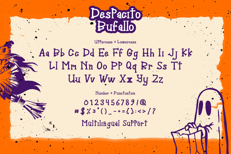 Despacito Bufallo字体 3