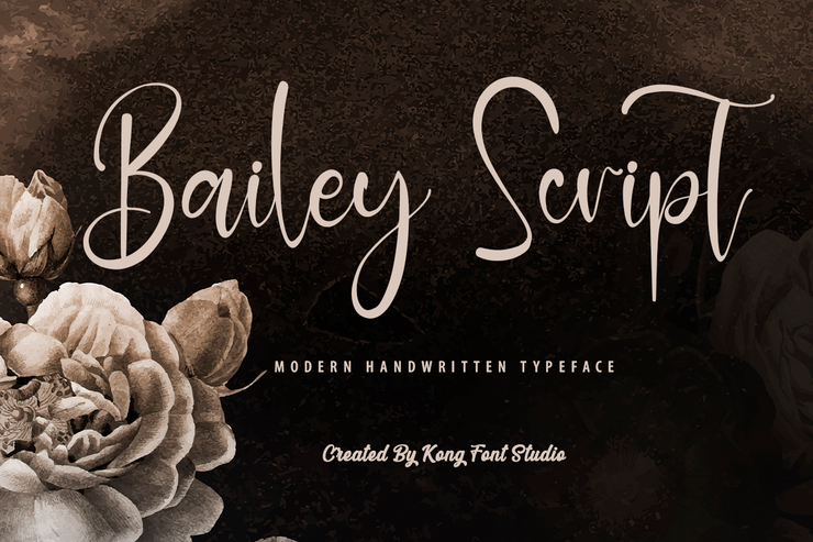 Bailey Script字体 1