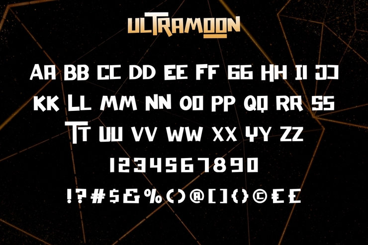 Ultramoon字体 5