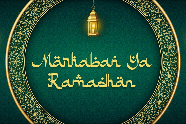 Miracle Ramadhan字体 3