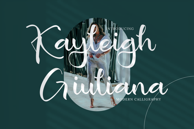Kayleigh Giuliana字体 3