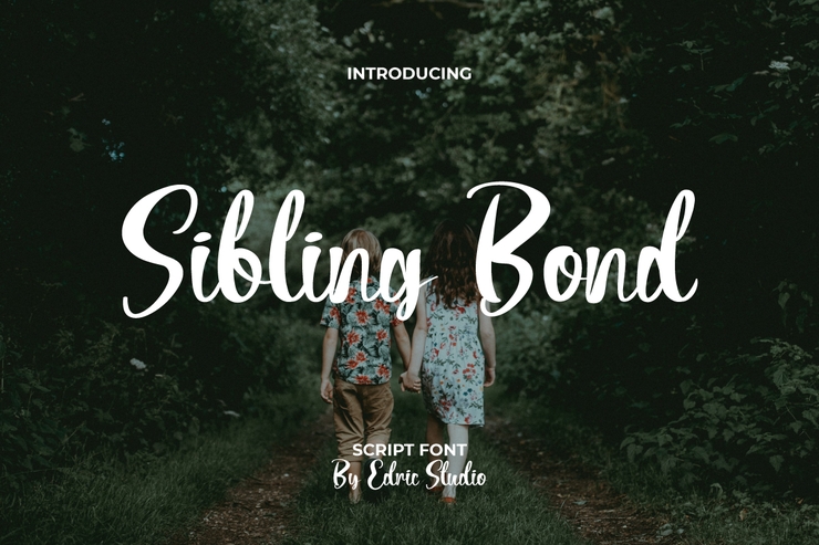 Sibling Bond字体 8