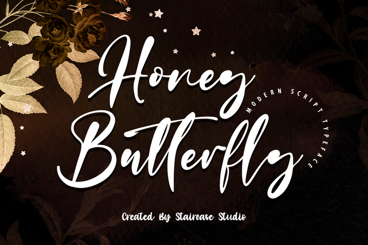Honey Butterfly字体 1