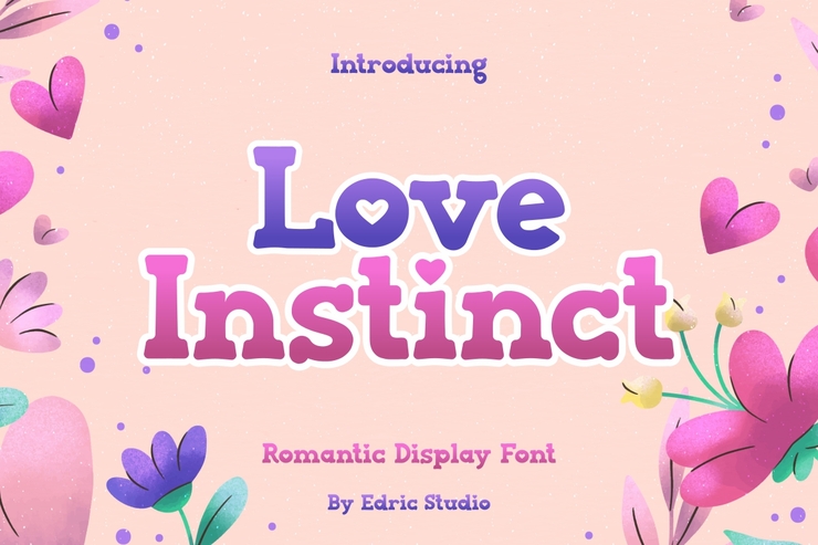 Love Instinct字体 4