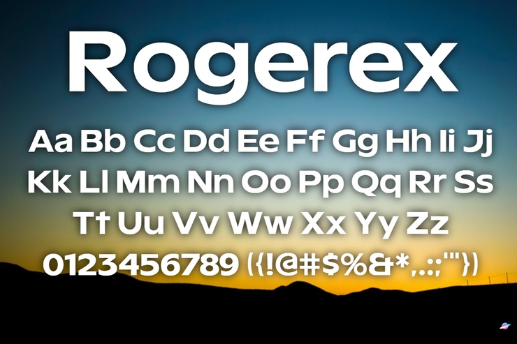 Rogerex字体 2